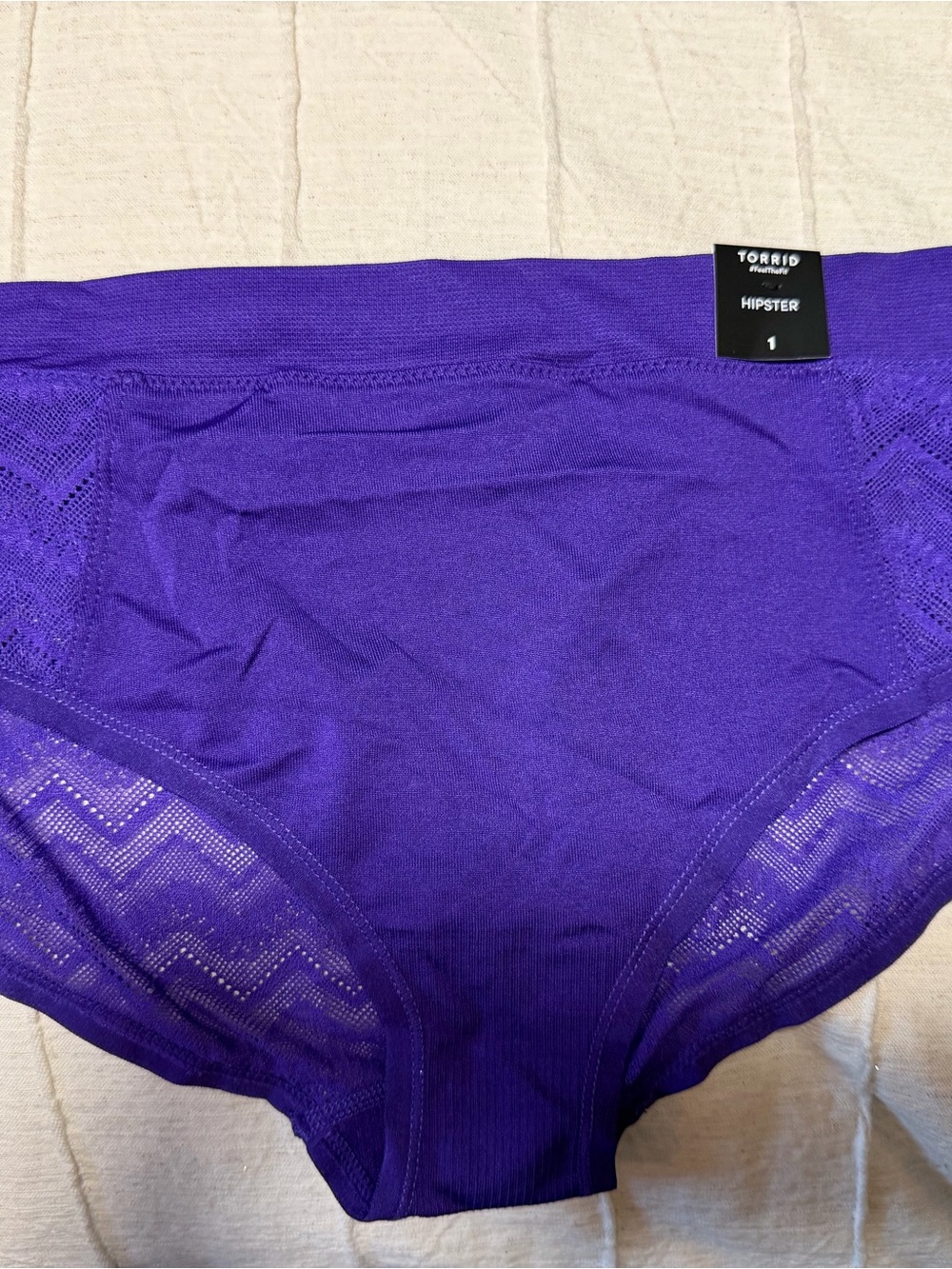 torrid Purple Lace Hipster Panty